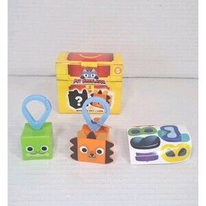 2024 McDonald’s Happy Meal Pet Simulator Frog & Lion Toys New Collectible NEW